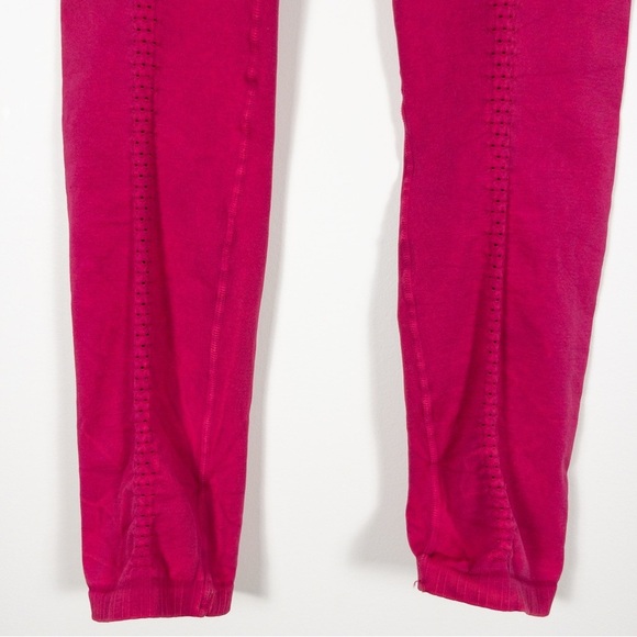Free People Movement Pink High-Rise 7/8 Length Good Karma Leggings - Picture 12 of 13